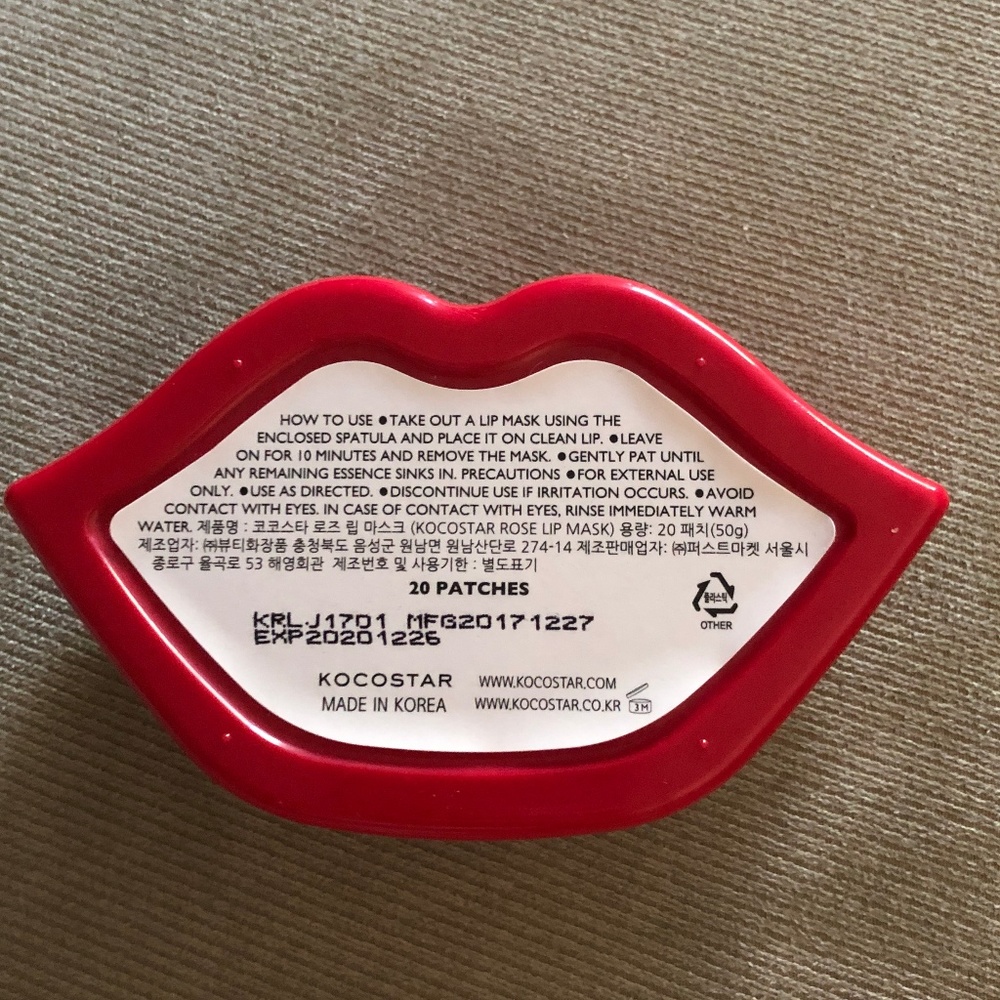 KOCOSTAR ROSE LIP MASK SOLD OUT SET - Picture 2 of 5